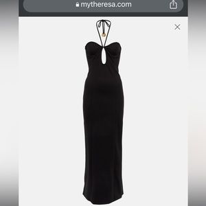 Black Bardot Maxi Dress